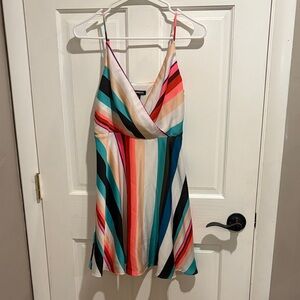 Express Colorful Striped Dress